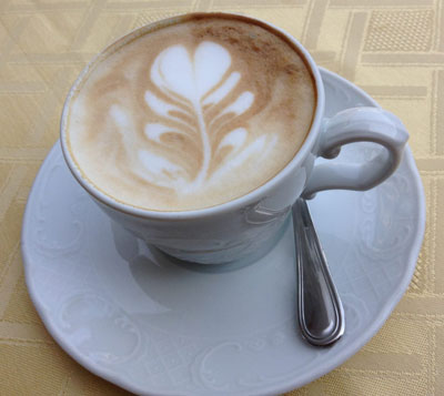 cappuccino in Ferrara
