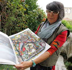 Artist Mariarita Frazzoni