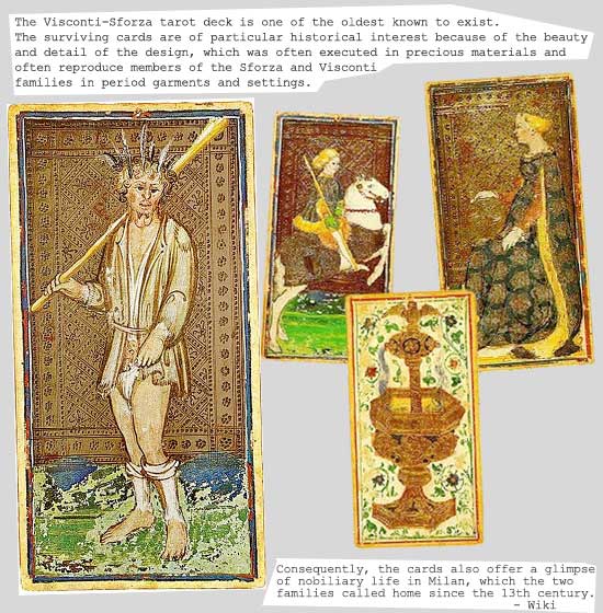 Visconti Tarot History