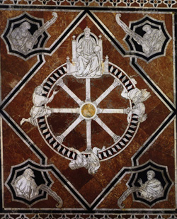 X- Wheel Mosaic - Duomo di Siena
