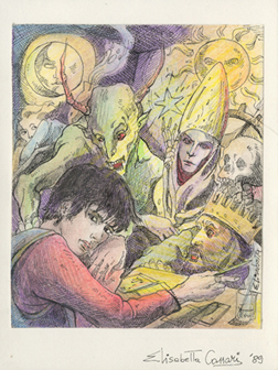 Self portrait - Elisabetta Cassari