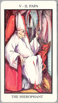 The Solleone Tarot - Hierophant