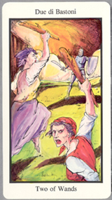 2 of Wands