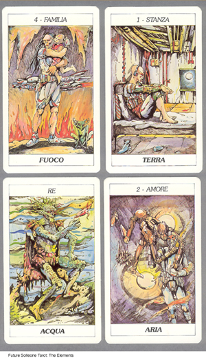 Future Solleone Tarot - Elements