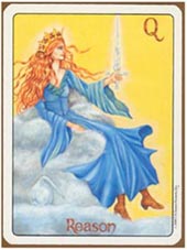 Queen of Swords (Gill Tarot)