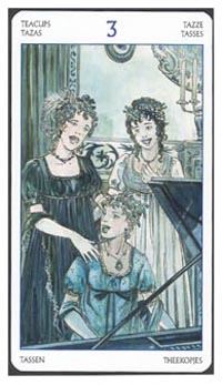 Three of Teacups