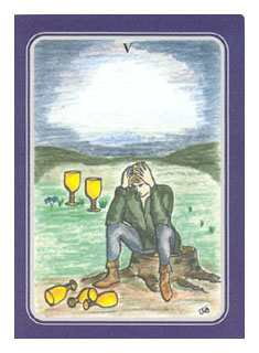 Five of Cups