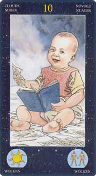 Zodiac Tarot - 10 of Clouds