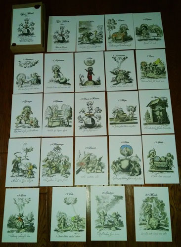 Typus Mundi Tarot cards with box