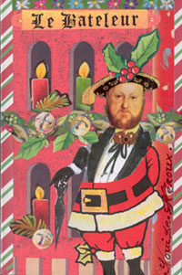 Louise Heroux, Canada, made 15 great cards like this Magician