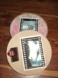 Deck comes in a Film Reel Shaped Box