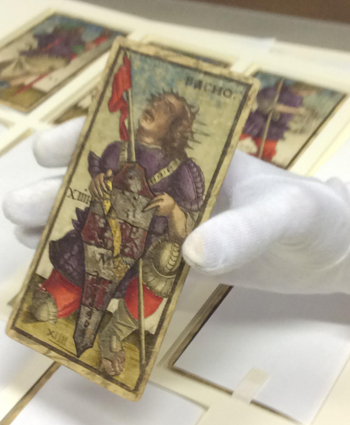 Sola Busca Tarot at the Brera- Oldest Full 78 Card Intact Deck